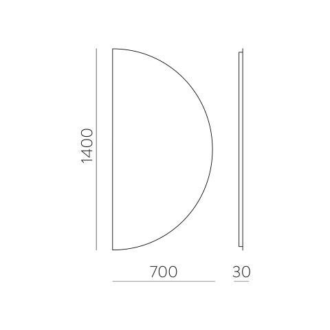 Bari 70x140cm